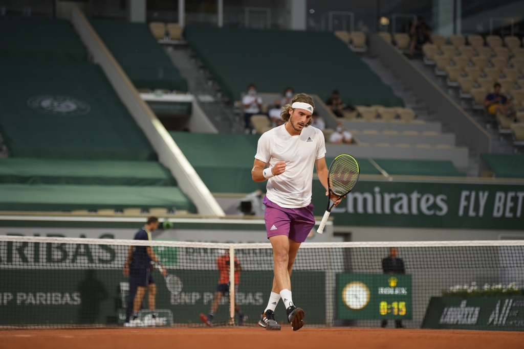 Stefanos Tsitsipas, Roland Garros 2021, quarter-final