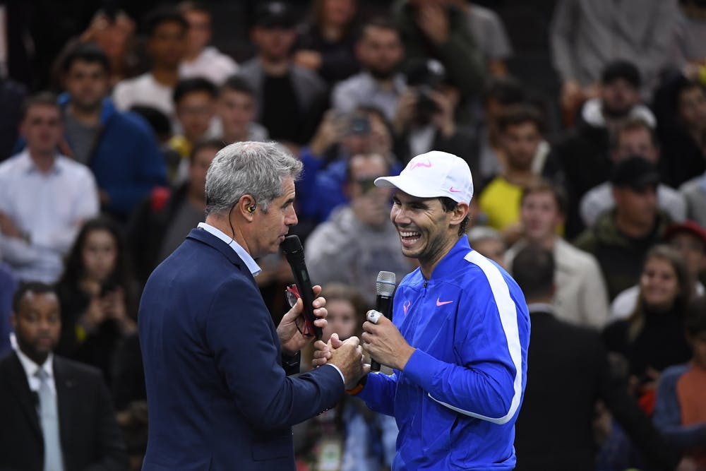 Marc Maury, Rafael Nadal, quarter-final, Rolex Paris Masters 2019
