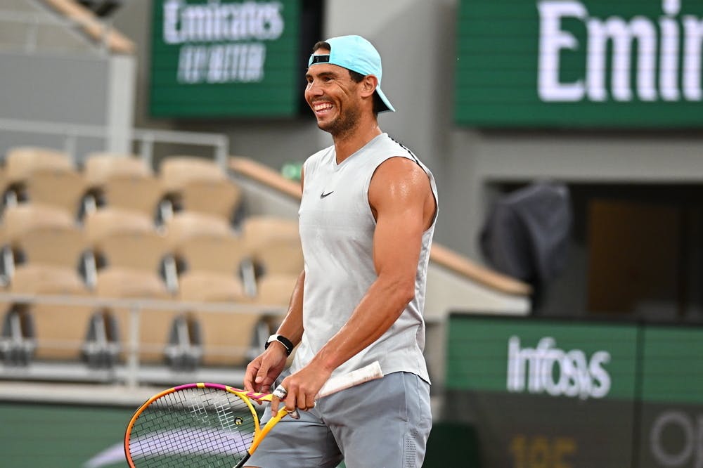 Rafael Nadal, Roland Garros 2022 practice