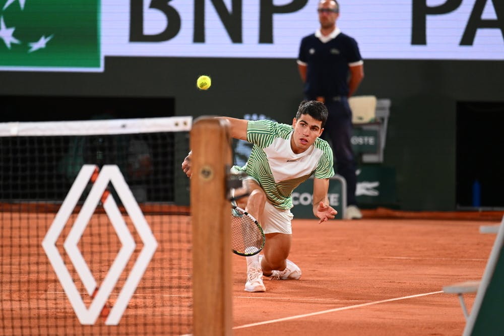 Carlos Alcaraz, Stefanos Tsitsipas, quarts de finale, Roland-Garros 2023 