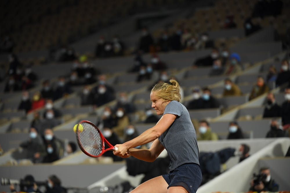 Fiona Ferro, Roland-Garros 2020, huitièmes de finale
