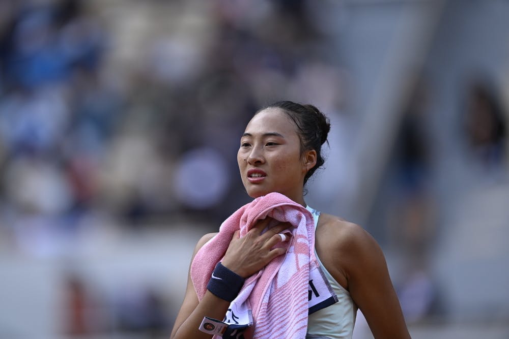 Zheng Qinwen, Roland Garros 2022, fourth round