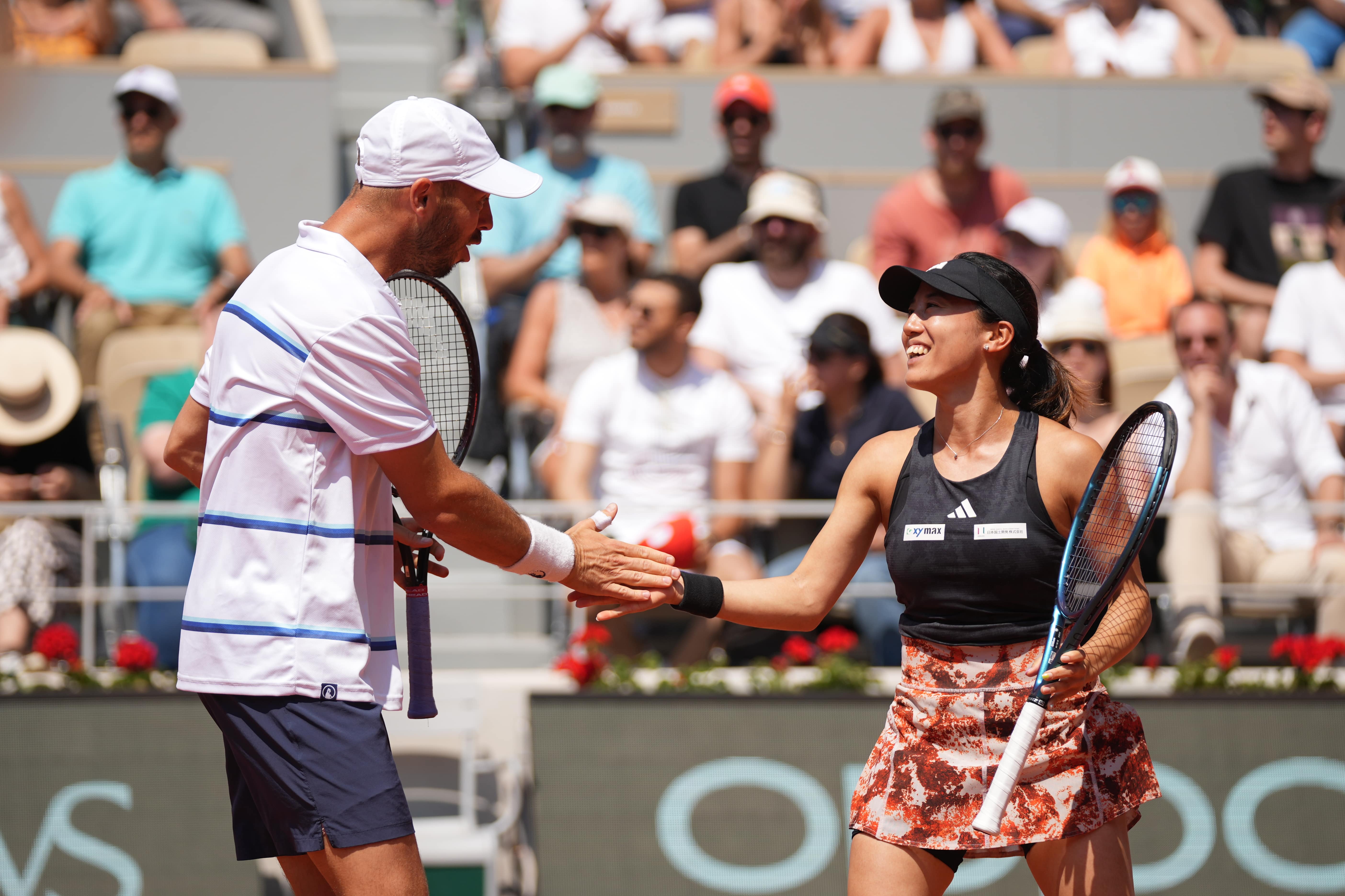 Miyu Kato, Tim Puetz, finale, double mixte, Roland-Garros 2023