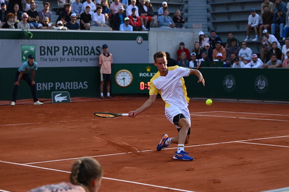 Luca Van Assche, 1er tour, Roland-Garros 2023