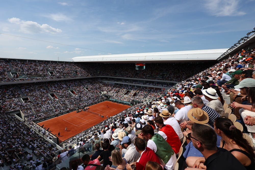 Spectateurs, Roland-Garros 2023, Simple Messieurs, 1/2 Finale