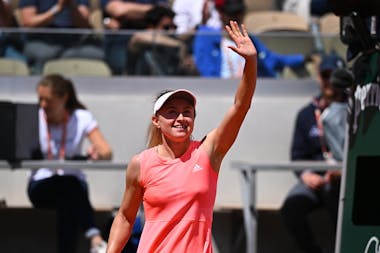 Aliaksandra Sasnovich, R2, Roland-Garros 2022