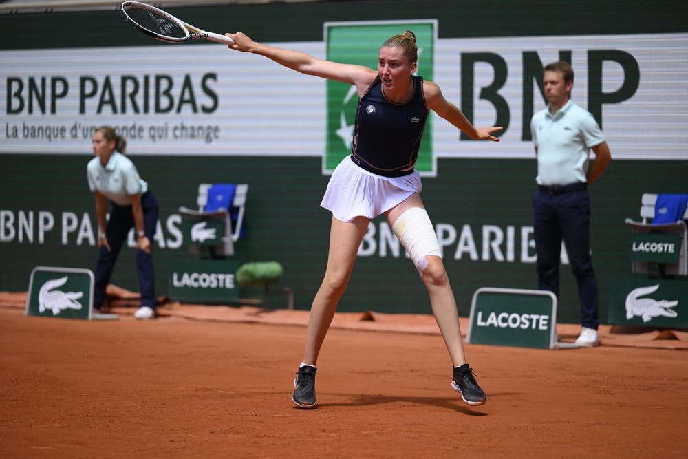 Elsa Jacquemot, Roland Garros 2022, second round