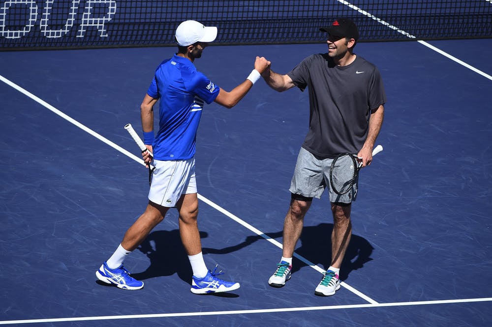 Djokovic Sampras Indian Wells 2019