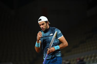 Matteo Berrettini, Roland-Garros 2020, 2e tour