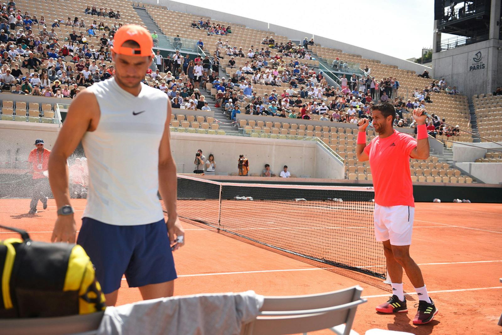 Rafael Nadal - Fernando Verdasco - Roland-Garros 2019 - court Suzanne-Lenglen