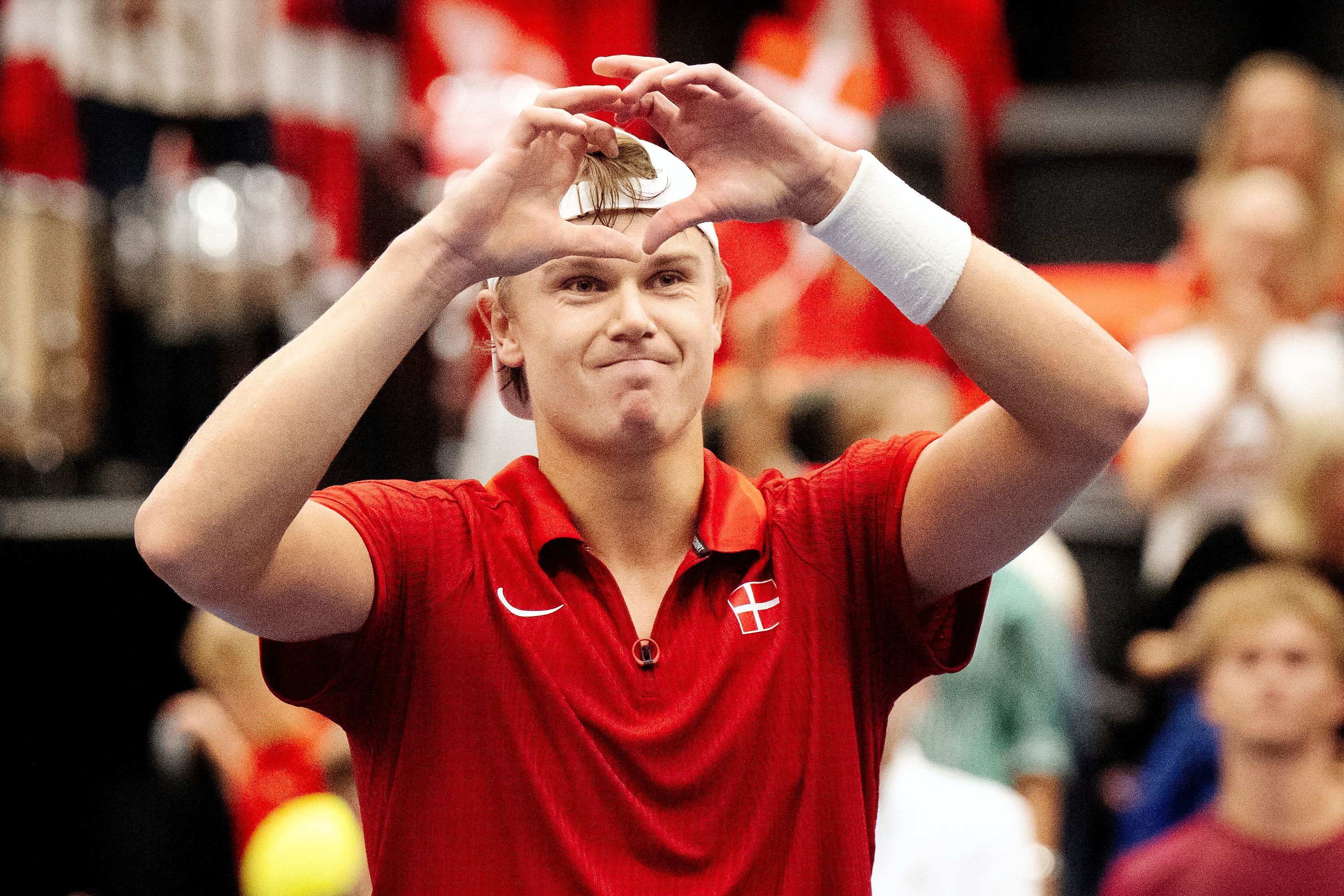 Holger Rune / Rencontre Danemark vs Bulgarie - Coupe Davis 2026