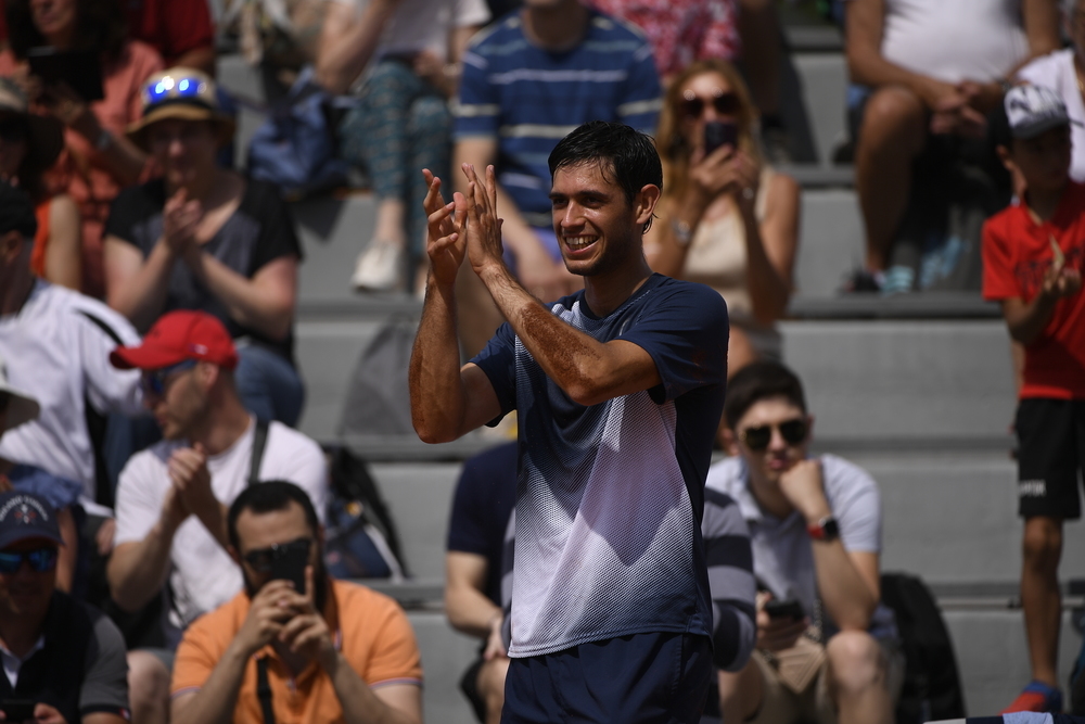 Nuno Borges, 3e tour, qualifications, Roland-Garros 2022