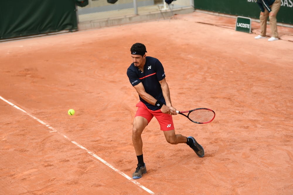 Emilio Gomez, Roland-Garros 2020, qualifying second round.