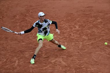 Jannik Sinner, Roland Garros 2020, third round