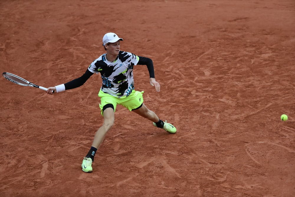 Jannik Sinner, Roland Garros 2020, third round