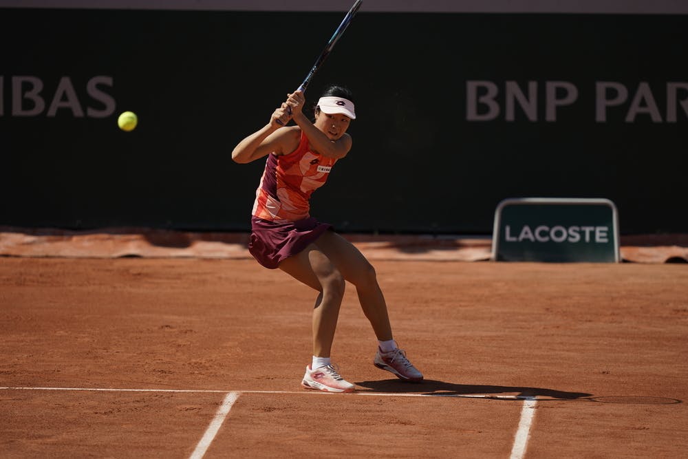 Sarah Saito, girls' singles, first round, Roland-Garros 2023
