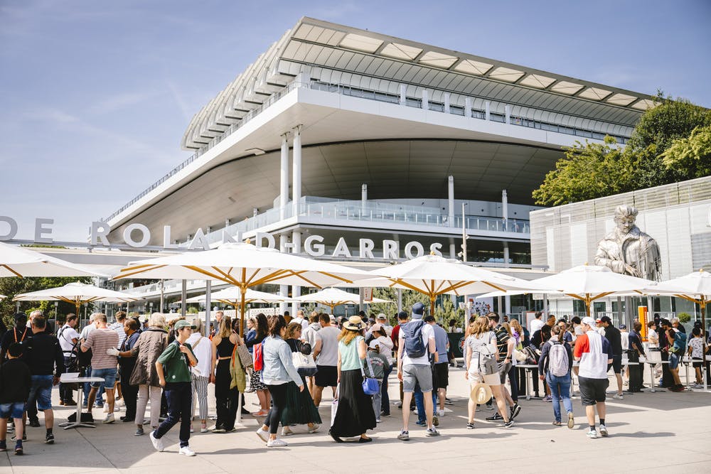 Entrée stade Roland-Garros / Edition 2023