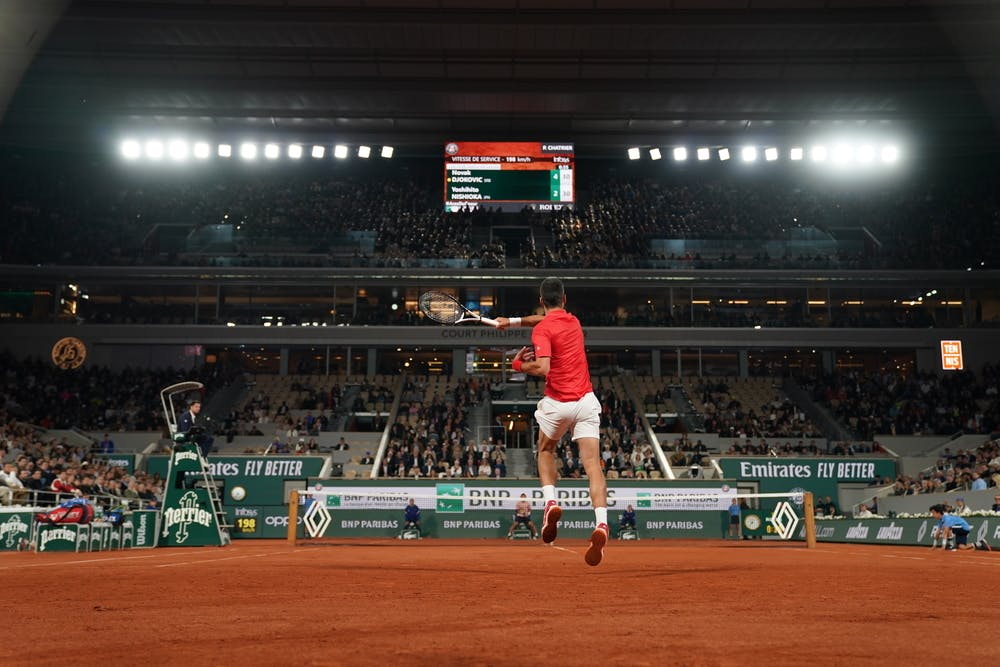 Novak Djokovic, 1er tour, Roland-Garros 2022
