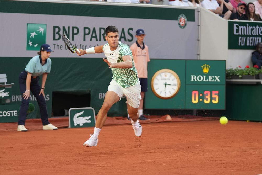 Carlos Alcaraz, 1er tour, Roland-Garros 2023