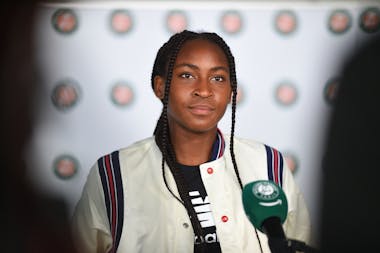 Coco Gauff, Media Day Roland-Garros 2021