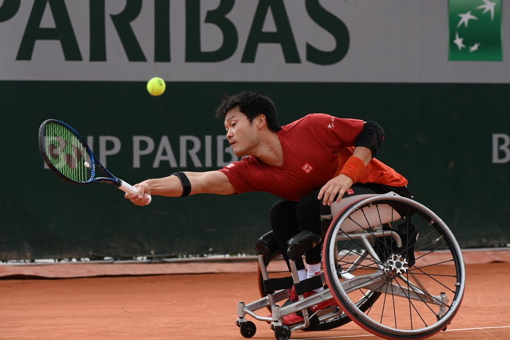 Shingo Kunieda, Roland-Garros 2020, 1er tour