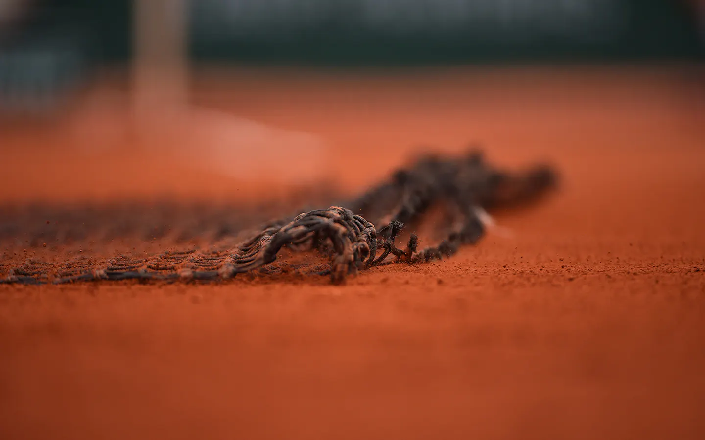 Entretien des courts, Roland-Garros 2018
