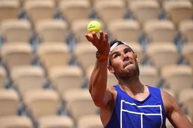 Roland-Garros 2018, Rafael Nadal, entraînement, practice