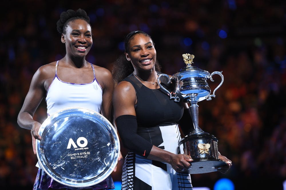 Venus and Serena Williams Australian Open 2017