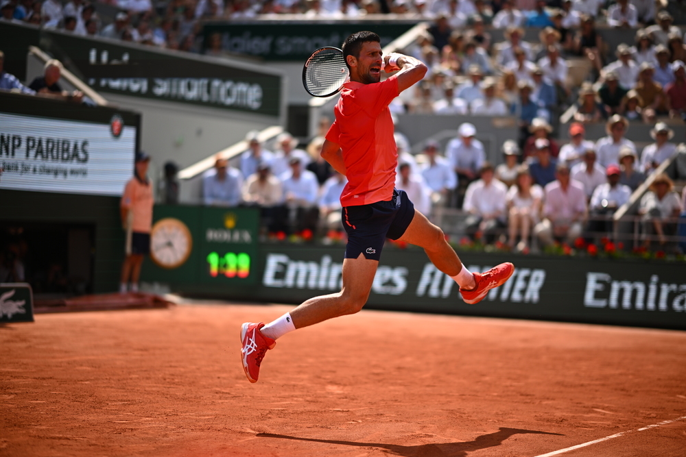 Novak Djokovic, demi-finales, Roland-Garros 2023