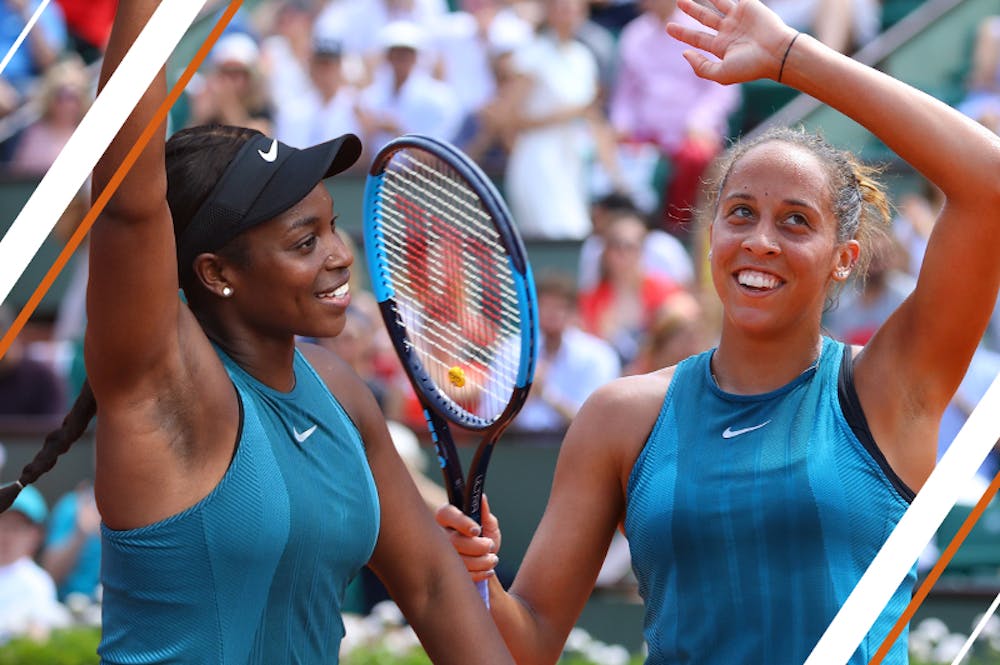 Madison Keys Sloane Stephens Americans in Paris / Américaines à Paris.