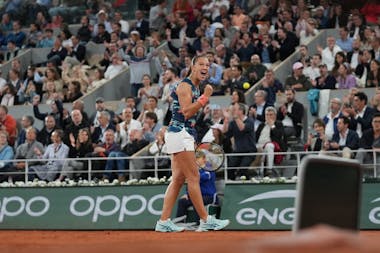 Diane Parry, 1er tour, Roland-Garros 2022