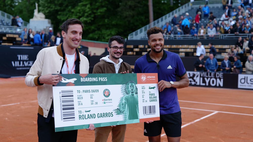 Roland-Garros eSeries by BNP Paribas - Thibaut Karmaly - Jo-Wilfried Tsonga - Norman Chatrier