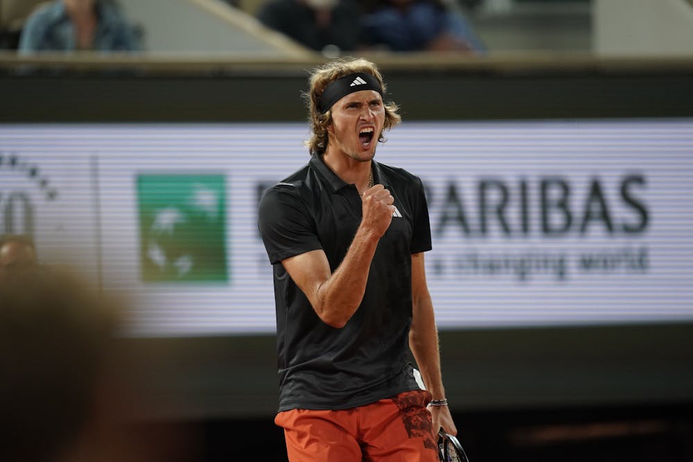 Alexander Zverev, 3e tour, Roland-Garros 2023 