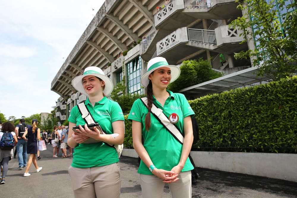 Roland-Garros développement durable équipes vertes sustainable development 2018.