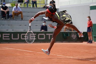 Coco Gauff, Roland-Garros 2021, second round