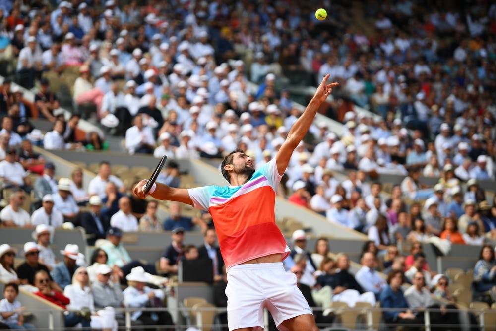 Marin Cilic, quarts de finale, Roland-Garros 2022