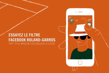 filtre facebook Roland-Garros 2018