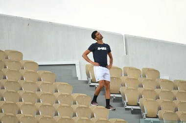 Roland-Garros 2018, Novak Djokovic, entraînement, practice