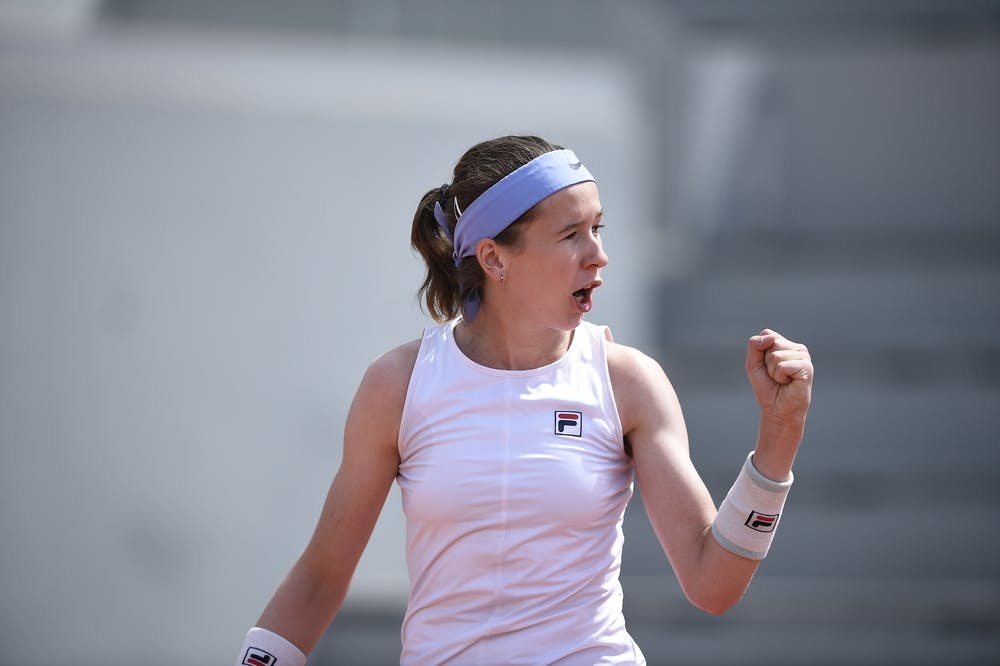 Nikola Bartunkova, 1/4 de finale, double filles, Roland-Garros 2022