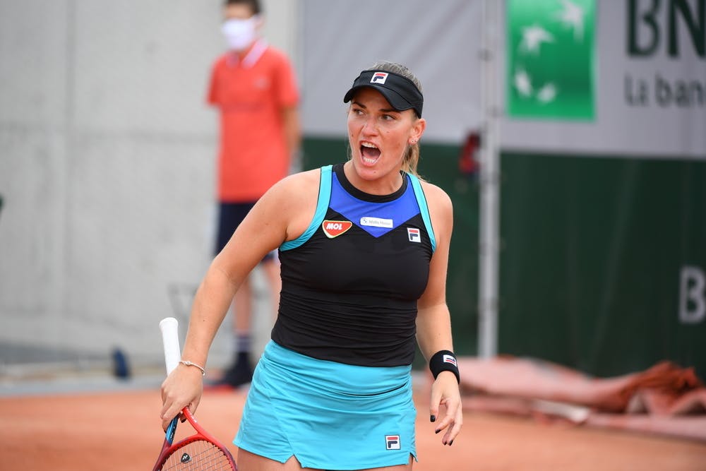 Timea Babos, Roland Garros 2021, qualifying first round