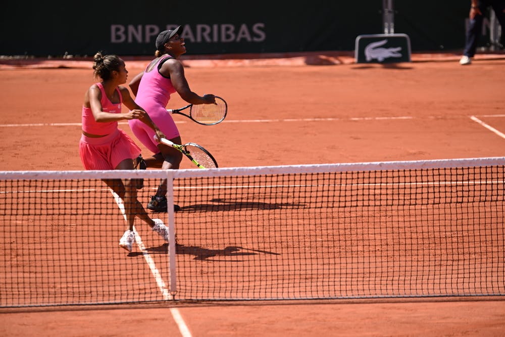 Leylah Fernandez, Taylor Townsend, women's doubles, second round, Roland-Garros 2023