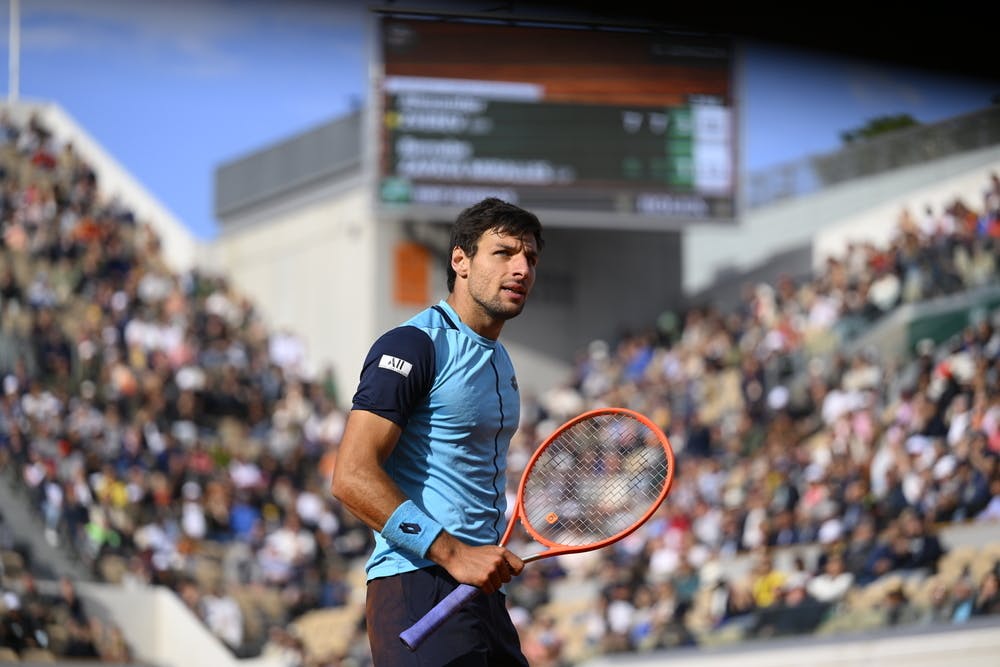 Bernabé Zapata Miralles, Roland Garros 2022, cuarta ronda