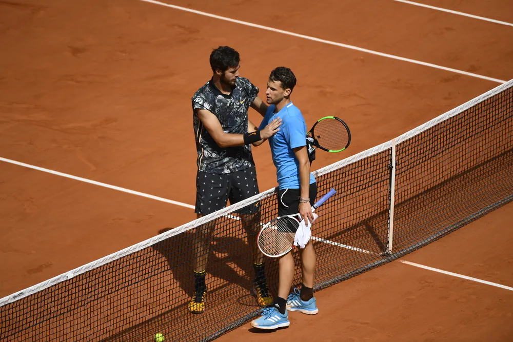 Karen Khachanov Dominic Thiem