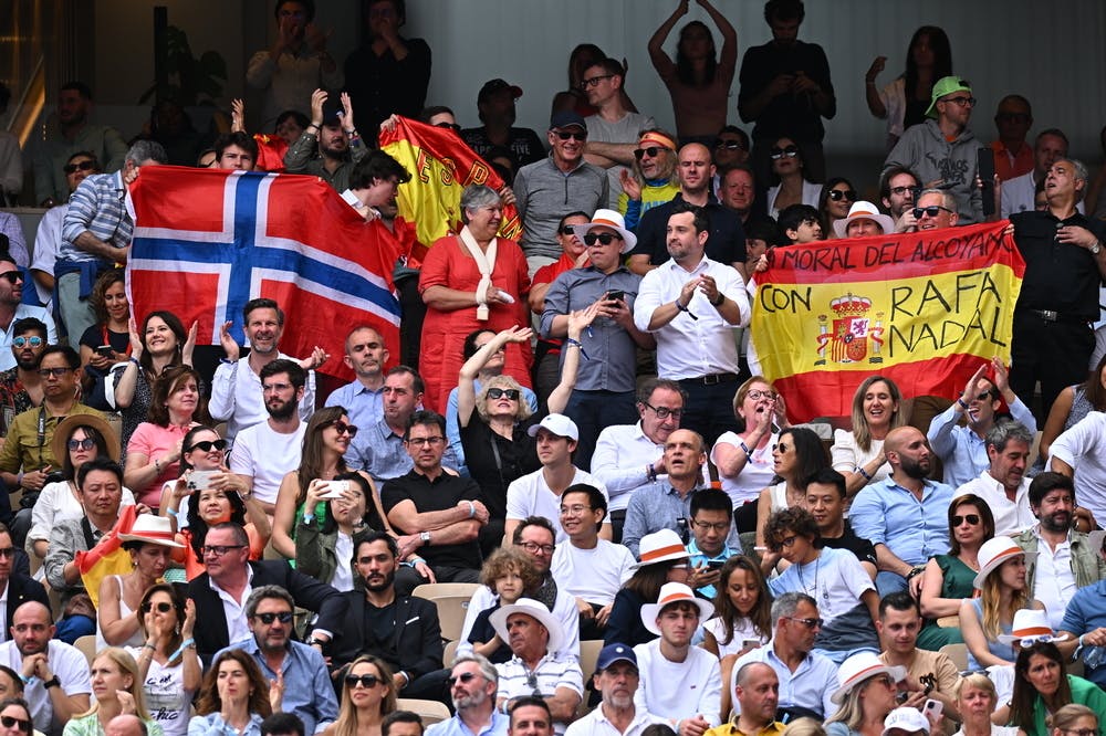Supporters, Roland-Garros 2022, Simple Messieurs, Finale, 
