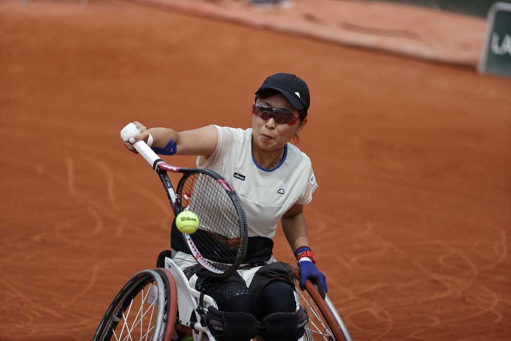Momoko Ohtani, 1er tour, tennis fauteuil dames, Roland-Garros 2022