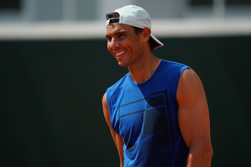 Rafael Nadal, Roland-Garros 2021, practice