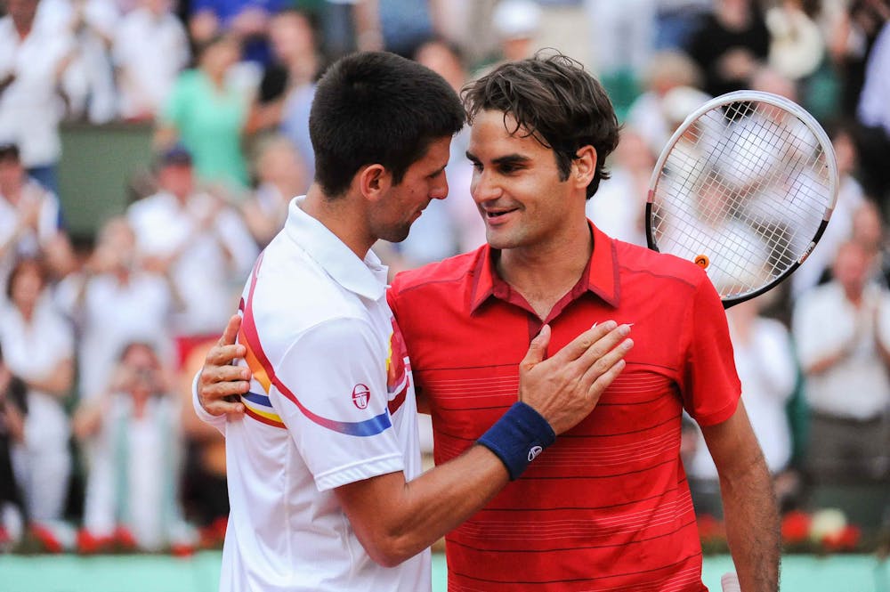 novak djokovic - roger federer- roland garros 2011 -