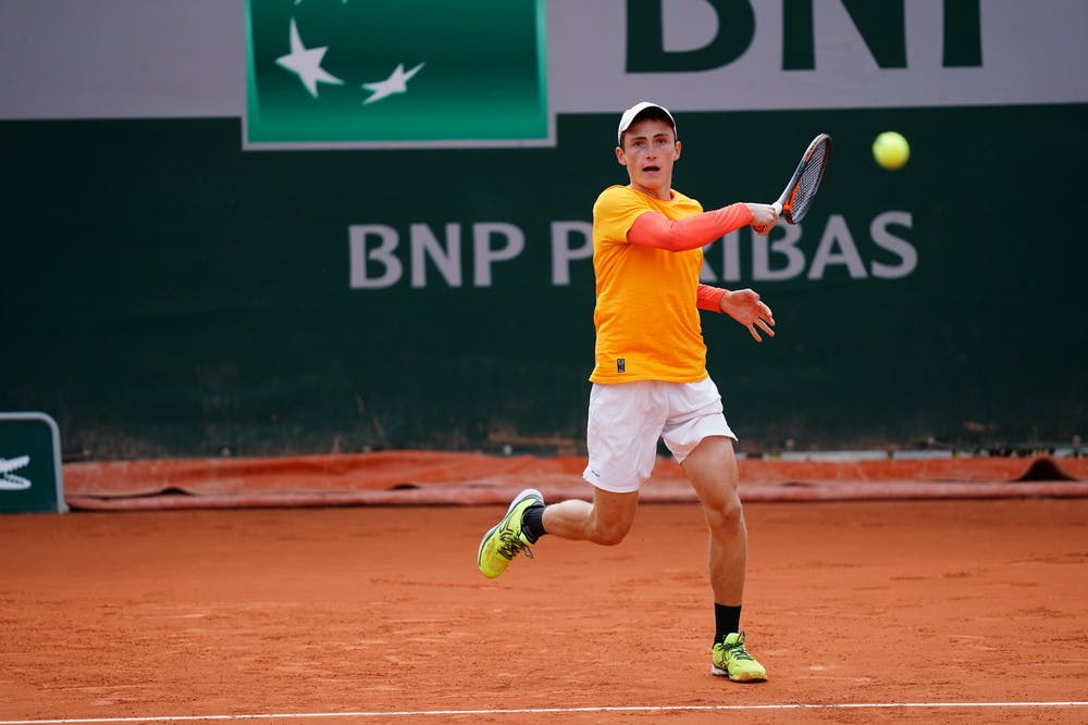 Robin Bertrand, Roland Garros 2020, junior doubles