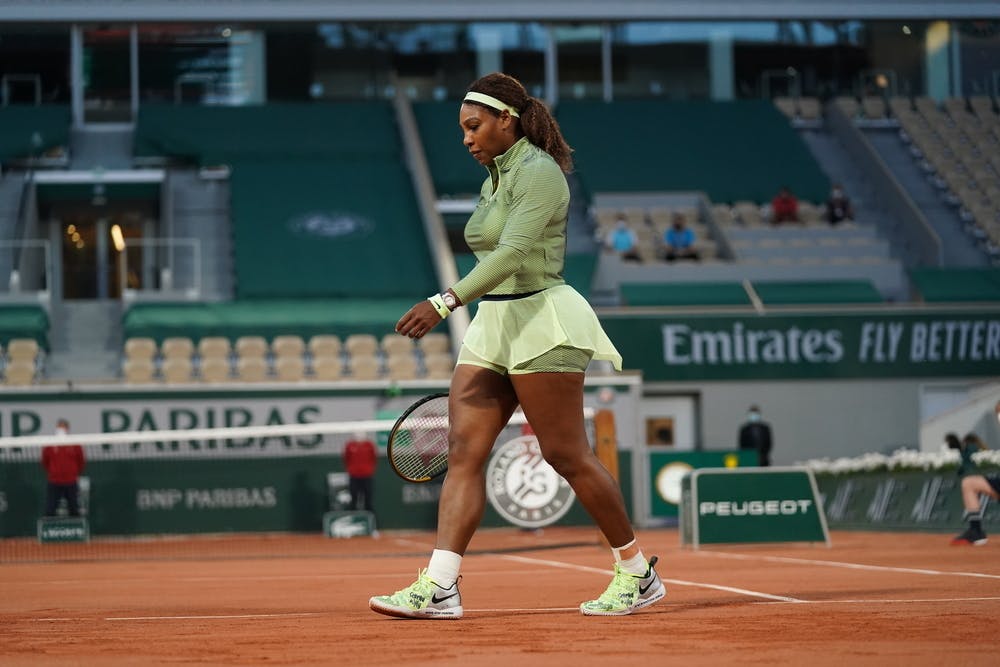 Serena Williams, Roland Garros 2021, first round