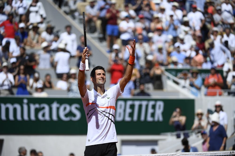 Novak Djokovic third round Roland Garros 2019
